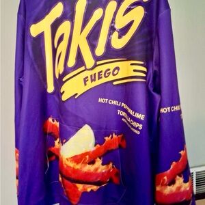Takis Fuego Purple Hoodie